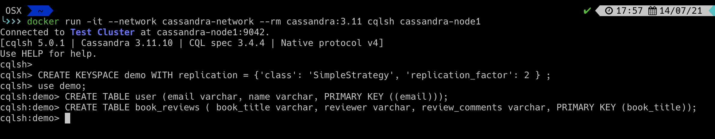 install cqlsh for cassandra 2.1 mac